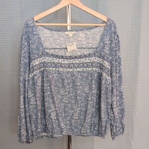 Lucky Brand Peasant Top